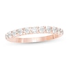 Thumbnail Image 0 of 0.58 CT. T.W. Diamond Anniversary Band in 10K Rose Gold