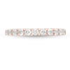 Thumbnail Image 3 of 0.58 CT. T.W. Diamond Anniversary Band in 10K Rose Gold