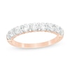 Thumbnail Image 0 of 0.85 CT. T.W. Diamond Anniversary Band in 10K Rose Gold