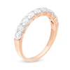Thumbnail Image 2 of 0.85 CT. T.W. Diamond Anniversary Band in 10K Rose Gold