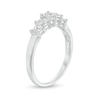 Thumbnail Image 3 of 0.58 CT. T.W. Princess-Cut Diamond Five Stone Anniversary Band in 10K White Gold