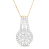 Thumbnail Image 1 of 0.95 CT. T.W. Multi-Diamond Pendant in 10K Gold
