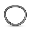 Thumbnail Image 2 of Stackable Expressions™ 1.5mm Wave Band in Sterling Silver with Black Ruthenium
