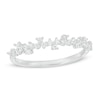 Thumbnail Image 1 of 0.23 CT. T.W. Diamond Scattered Band in 10K White Gold