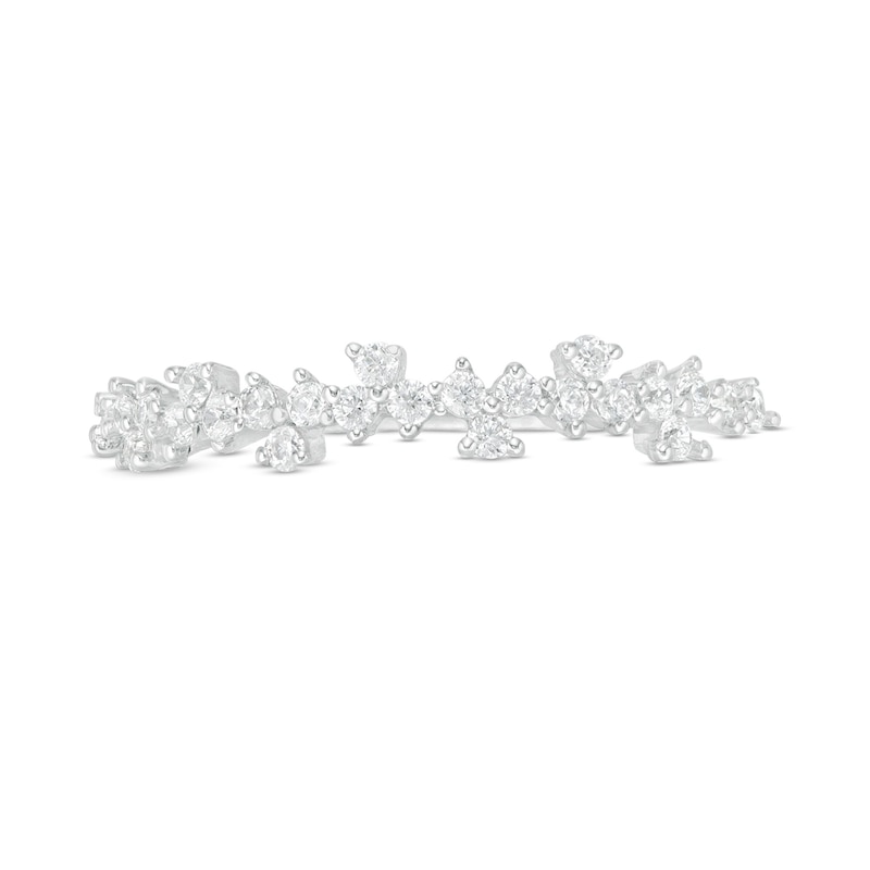 0.23 CT. T.W. Diamond Scattered Band in 10K White Gold