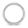 Thumbnail Image 2 of Stackable Expressions™ 3.5mm Black Enamel "Mother" Ring in Sterling Silver