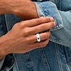 Thumbnail Image 2 of 0.23 CT. Black Diamond Solitaire Band in 10K White Gold