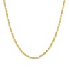 Thumbnail Image 0 of 018 Gauge Glitter Rope Chain Necklace in Hollow 14K Gold - 20"