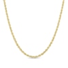 Thumbnail Image 0 of 018 Gauge Glitter Rope Chain Necklace in Hollow 14K Gold - 22"