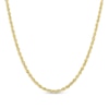 Thumbnail Image 1 of 018 Gauge Glitter Rope Chain Necklace in Hollow 14K Gold - 22"