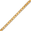 Thumbnail Image 1 of 4.0mm Citrine Tennis Bracelet in Sterling Silver