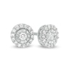 Thumbnail Image 0 of 0.15 CT. T.W. Composite Diamond Stud Earrings in Sterling Silver