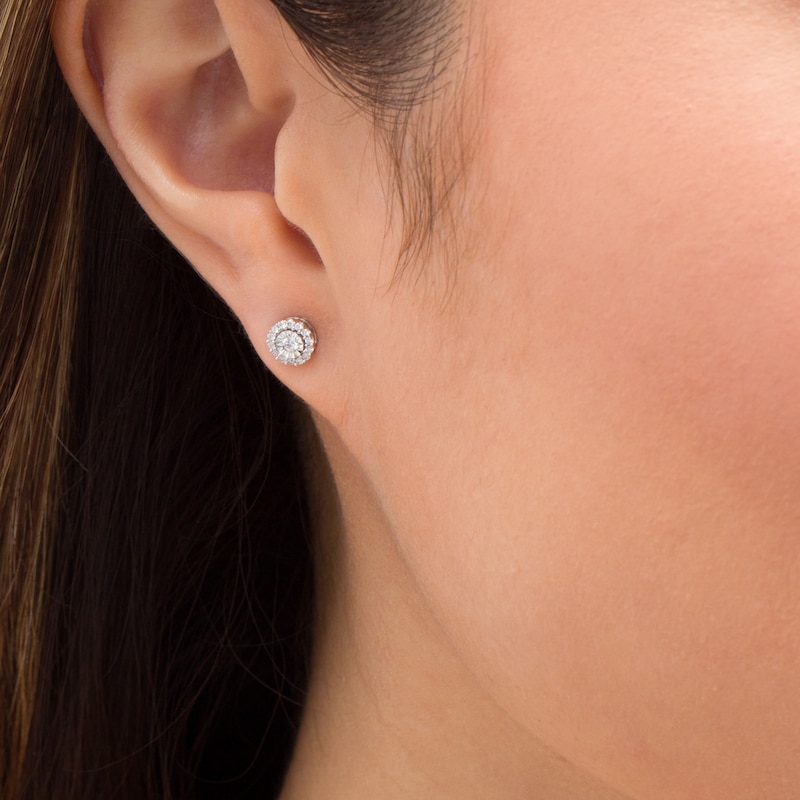 0.15 CT. T.W. Composite Diamond Stud Earrings in Sterling Silver