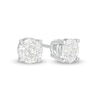 Thumbnail Image 0 of 0.58 CT. T.W. Certified Canadian Diamond Solitaire Stud Earrings in 10K White Gold (I/I3)