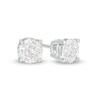 0.58 CT. T.W. Certified Canadian Diamond Solitaire Stud Earrings in 10K White Gold (I/I3)