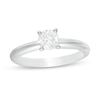 Thumbnail Image 1 of 0.58 CT. Certified Canadian Diamond Solitaire Engagement Ring in 10K White Gold (I/I3)