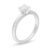 Thumbnail Image 3 of 0.58 CT. Certified Canadian Diamond Solitaire Engagement Ring in 10K White Gold (I/I3)