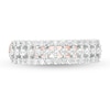 Thumbnail Image 3 of 0.45 CT. T.W. Diamond Multi-Row Band in 10K Rose Gold