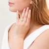 Thumbnail Image 2 of 0.45 CT. T.W. Diamond Frame Bridal Set in 10K Gold
