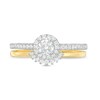 Thumbnail Image 3 of 0.45 CT. T.W. Diamond Frame Bridal Set in 10K Gold