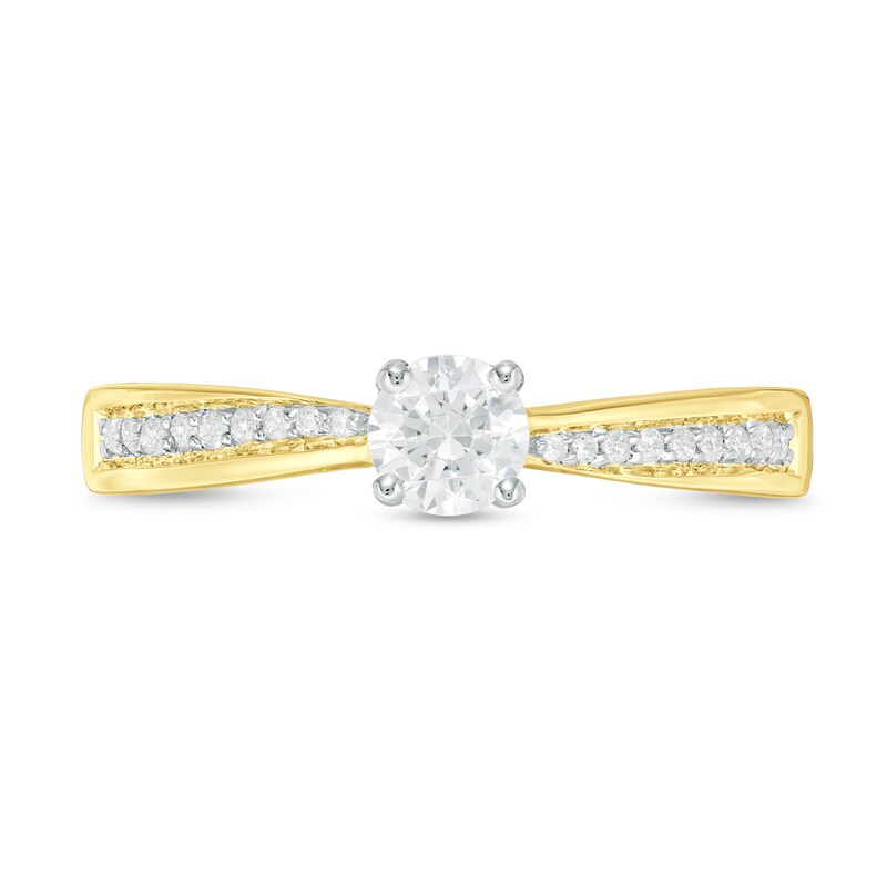 0.29 CT. T.W. Diamond Engagement Ring in 10K Gold