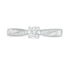Thumbnail Image 4 of 0.29 CT. T.W. Diamond Engagement Ring in 10K White Gold