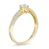 Thumbnail Image 3 of 0.29 CT. T.W. Diamond Engagement Ring in 10K Gold