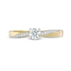 Thumbnail Image 4 of 0.29 CT. T.W. Diamond Engagement Ring in 10K Gold