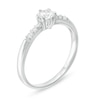 Thumbnail Image 2 of 0.29 CT. T.W. Diamond Engagement Ring in 10K White Gold