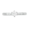 Thumbnail Image 3 of 0.29 CT. T.W. Diamond Engagement Ring in 10K White Gold