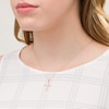 Thumbnail Image 2 of Cross Pendant in 10K Rose Gold