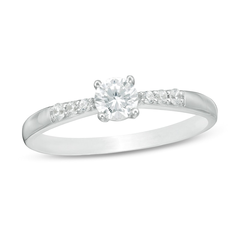 0.29 CT. T.W. Diamond Engagement Ring in 10K Gold|Peoples Jewellers