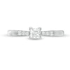 0.29 CT. T.W. Princess-Cut Diamond Engagement Ring in 10K White Gold