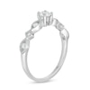 Thumbnail Image 2 of 0.37 CT. T.W. Diamond Art Deco Vintage-Style Engagement Ring in 10K White Gold