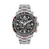 Thumbnail Image 1 of Men's Citizen Eco-Drive® Promaster Skyhawk A-T Super Titanium™ Chronograph Watch with Black Dial (Model: JY8108-53E)