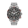 Thumbnail Image 0 of Men's Citizen Eco-Drive® Promaster Skyhawk A-T Super Titanium™ Chronograph Watch with Black Dial (Model: JY8108-53E)