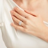 Thumbnail Image 1 of 1.23 CT. T.W. Princess-Cut Diamond Past Present Future® Bridal Set in 14K White Gold (I/I2)