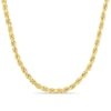 Thumbnail Image 1 of 4.0mm Rope Chain Necklace in 10K Gold - 16"