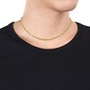 Thumbnail Image 2 of 4.0mm Rope Chain Necklace in 10K Gold - 16"
