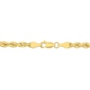 Thumbnail Image 2 of 4.0mm Rope Chain Necklace in 10K Gold - 16"