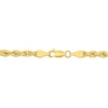 Thumbnail Image 3 of 4.0mm Rope Chain Necklace in 10K Gold - 16"