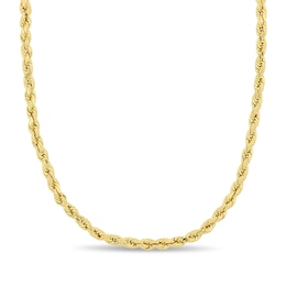 3.0mm Rope Chain Necklace in 14K Gold - 20&quot;