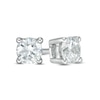 Thumbnail Image 0 of 0.37 CT. T.W. Diamond Solitaire Stud Earrings in 14K White Gold