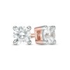 Thumbnail Image 1 of 0.23 CT. T.W. Diamond Solitaire Stud Earrings in 14K Rose Gold