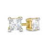 Thumbnail Image 0 of 0.37 CT. T.W. Princess-Cut Diamond Solitaire Stud Earrings in 14K Gold