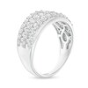 Thumbnail Image 3 of 1.50 CT. T.W. Diamond Multi-Row Band in 14K White Gold