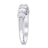 Thumbnail Image 3 of 1.29 CT. T.W. Oval Diamond Seven Stone Anniversary Band in 14K White Gold (G/SI2)