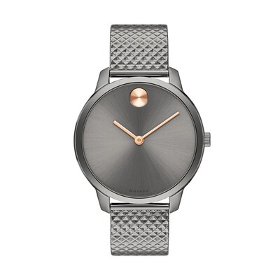 Ladies' Movado Bold®Grey IP Watch with Grey Dial (Model: 3600597)