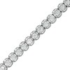 Thumbnail Image 1 of 2.00 CT. T.W. Diamond Tennis Bracelet in 10K White Gold - 7.25"