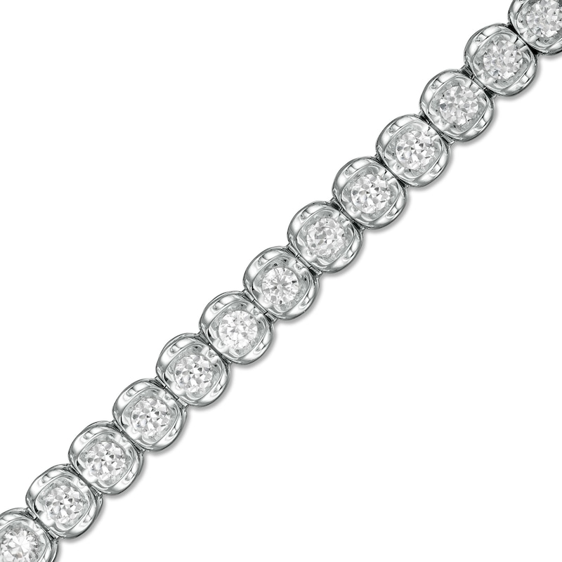 Main Image 1 of 2.00 CT. T.W. Diamond Tennis Bracelet in 10K White Gold - 7.25"